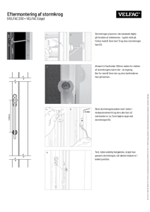 Montering af stormkrog - vejledning